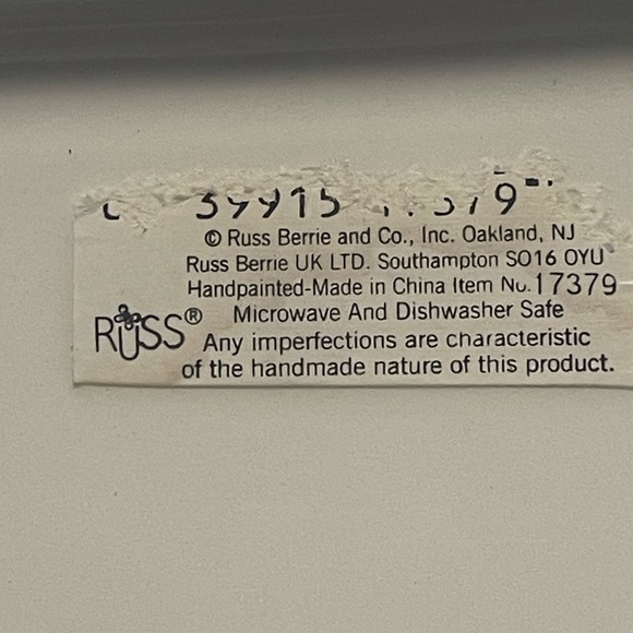 Russ - Spring Bunny Serving Tray - Picture 7 of 8